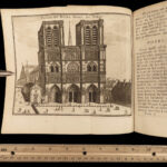 1742 PARIS Curiosities France Illustrated Travel Guide Versailles Architecture