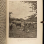 1910 Theodore Roosevelt 1ed African Game Trails HUNTING Expedition Illustrated