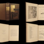 1883 Mark Twain 1ed Life on the Mississippi St. Louis Missouri Steamboat FLAMES