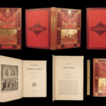 1883 BEAUTIFUL History of CRUSADES Michaud Wars Jerusalem Illustrated BINDING