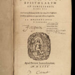 1580 CICERO Epistolae Familiarium Familiar Letters Geneva Saint-Andre RARE