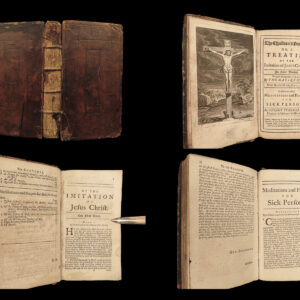 1699 ENGLISH Thomas a Kempis Imitation of Christ Stanhope Prayers Bible London
