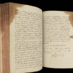 1790 Handwritten PHYSICS Manuscript Science Experiment Physique Astronomy Newton