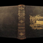 1891 BEAUTIFUL 1ed History of California GOLD Mines Santa Barbara Mexico Indians