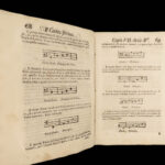 1739 MUSIC 1ed Cantus Firmus Theory Gregorian Chant Italian Palermo Canto Fermo