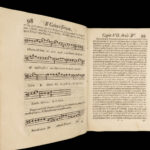 1739 MUSIC 1ed Cantus Firmus Theory Gregorian Chant Italian Palermo Canto Fermo