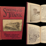 1912 TITANIC 1ed Sinking of the Shipwreck Iceberg Survivor Stories Illustrated