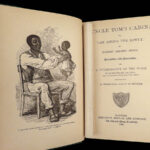 1888 Uncle Tom’s Cabin Harriet Beecher Stowe Slavery Abolition CIVIL WAR Illus.
