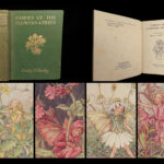 1927 FAIRY 1ed Fairies of the Flowers & Trees Fantasy Childrens Poetry Barker