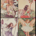 1927 FAIRY 1ed Fairies of the Flowers & Trees Fantasy Childrens Poetry Barker