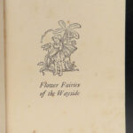 1927 FAIRY 1ed Fairies of the Flowers & Trees Fantasy Childrens Poetry Barker