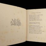 1927 FAIRY 1ed Fairies of the Flowers & Trees Fantasy Childrens Poetry Barker