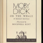 1930 Moby Dick Rockwell Kent ART 1ed Herman Melville Whaling Voyage Illustrated