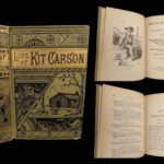 1869 Kit Carson Indians Hunter Trapper Fremont Expedition Rocky Mountains West