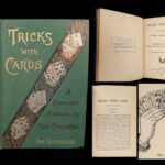 1899 CARD TRICKS Conjuring Illusions Sleight-of-Hand MAGIC Manual Hoffman