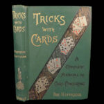 1899 CARD TRICKS Conjuring Illusions Sleight-of-Hand MAGIC Manual Hoffman