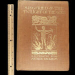 1911 Siegfried 1ed Twilight of the gods Wagner Rackham ART Ring Niblung Norse