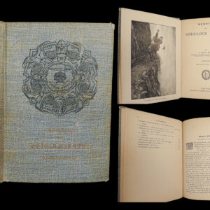 1894 Sherlock Holmes 1st ed Memoirs Arthur Conan Doyle Detective Murder Mystery