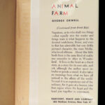 1946 Animal Farm 1st ed George Orwell Bolshevik Revolution Dystopian Socialism