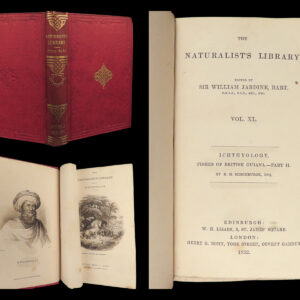 1852 FISH ART Jardine Naturalist Ichthyology Guiana Natural History Gar FISHING