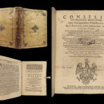 1656 Privileged Living in PALERMO Sicily Italy Consilia Siculorum Corsetto RARE