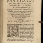 1656 Privileged Living in PALERMO Sicily Italy Consilia Siculorum Corsetto RARE
