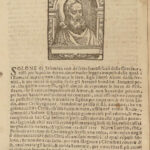 1654 Renaissance WOODCUTS Mugnos Philosophy Aristotle Socrates Archimedes Plato