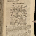 1654 Renaissance WOODCUTS Mugnos Philosophy Aristotle Socrates Archimedes Plato