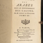 1750 ISLAM 1ed History of Muslim Caliphs ARAB Abbasid Revolution Al-Musta-sim