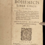 1628 Rebus Bohemicus CZECH Poland Bohemian Kings Prague Wroclaw Olomouc Bohemia