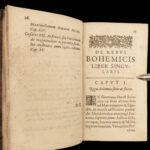 1628 Rebus Bohemicus CZECH Poland Bohemian Kings Prague Wroclaw Olomouc Bohemia