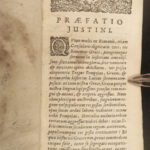 1640 ROME History of Justin Pompeius Trogus Macedonia Augustus Elzevier Vossius