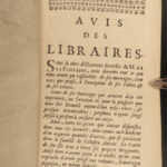 1729 Jean de la Fontaine French Literature Perrault Letters Poems Psyche 3v