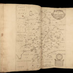 1656 Dugdale 1ed Warwickshire England Illustrated Arms & MAPS Heraldry FOLIO