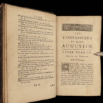 1690 Confessions of Saint Augustine Catholic Bible Theology Benedictine Cerisiers