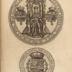 1641 FLANDERS 1ed Seals of Flemish Royals Charles V HRE Burges Belgium Wree RARE