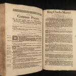 1680 BIBLE Common Prayer Sternhold Psalms English Black Letter Psalter Anglican
