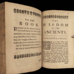 1673 Sir Francis Bacon English ESSAYS Political Philosophy Law Good Evil Clark