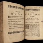 1673 Sir Francis Bacon English ESSAYS Political Philosophy Law Good Evil Clark