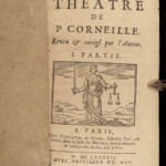 1692 Plays of Pierre Corneille French Theatre Le Cid Nicomede Drama 5v SET Paris