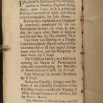 1694 Puritan Dissenter 1ed Bible Scripture Plea Catholic Protestant James Owen