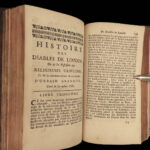 1740 Loudon Devils Demon Possessions Witchcraft Exorcism Occult Grandier Sorcery