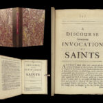 1684 Concerning Invocation of Saints 1ed Anti Catholic Samuel Freeman Protestant