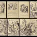 1885 Alice’s Adventures in Wonderland ALICE Carroll Tenniel Illustrated Fantasy