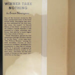 1938 Ernest Hemingway ALL TRUE 1st editions Winner Take Nothing 7v Collector Lot