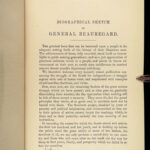 1884 CONFEDERATE General GT Beauregard 1ed Military Operations of Fort Sumter 2v