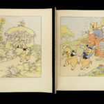 1933 Walt DISNEY 1ed Three Little Pigs Children’s Fable Big Bad Wolf Illustrated