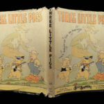 1933 Walt DISNEY 1ed Three Little Pigs Children’s Fable Big Bad Wolf Illustrated