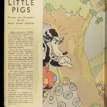 1933 Walt DISNEY 1ed Three Little Pigs Children’s Fable Big Bad Wolf Illustrated