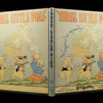 1933 Walt DISNEY 1ed Three Little Pigs Children’s Fable Big Bad Wolf Illustrated